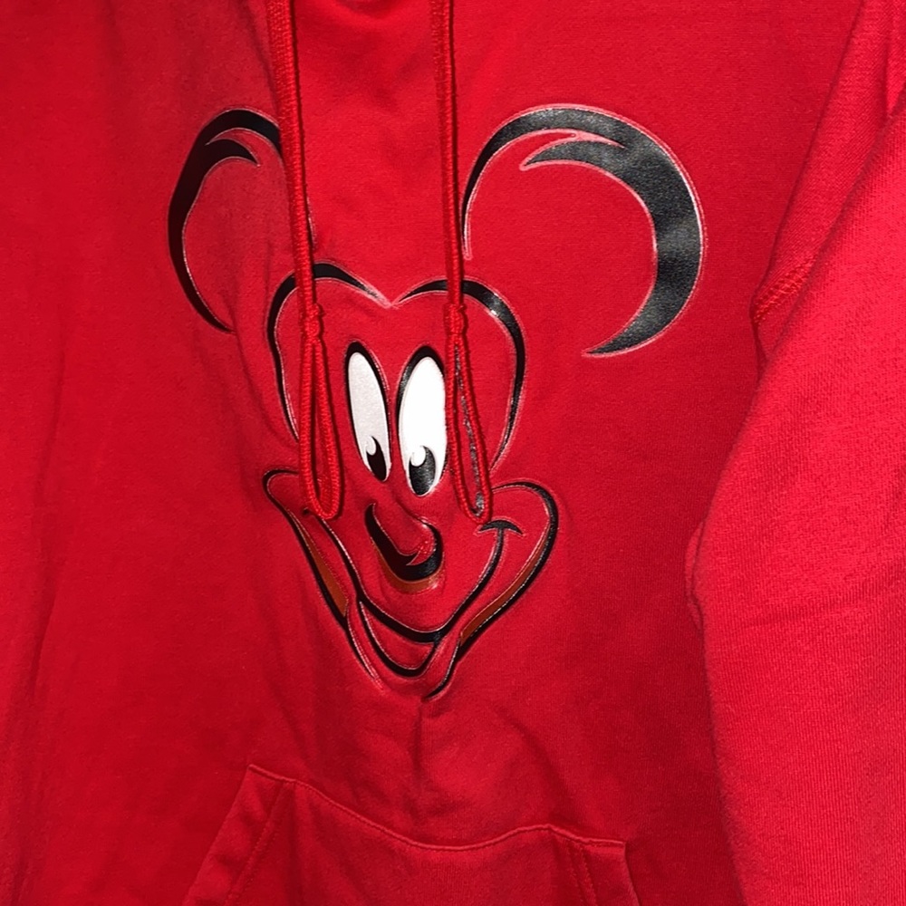 Disney Mickey Heavy Hooded Sweatshirt NWOT